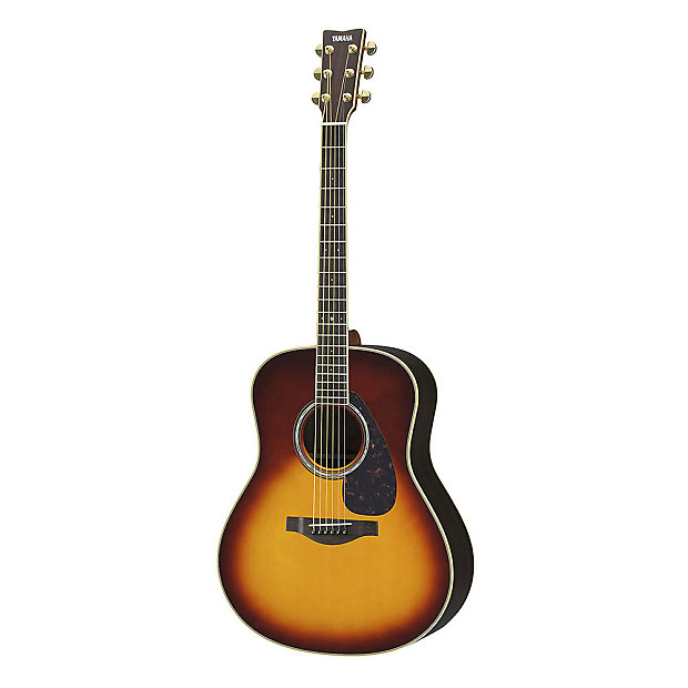Yamaha LL6 Acoustic Guitar Brown Sunburst image 1