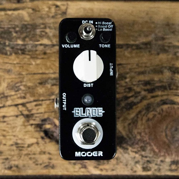 Immagine Mooer Blade Distortion Pedal - 1