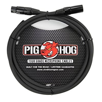 Pig Hog PHM6 High Performance 8mm XLR Microphone Cable, 6 feet image 1