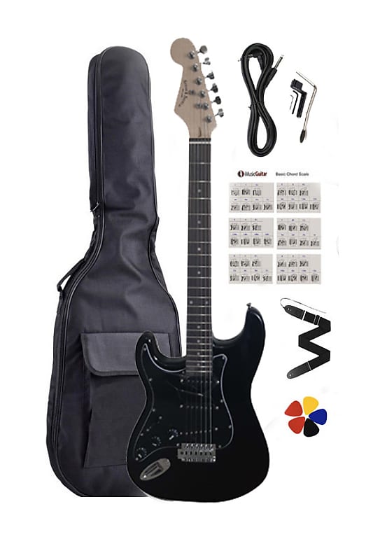 Left handed Electric Guitar Standard size for beginners, Students