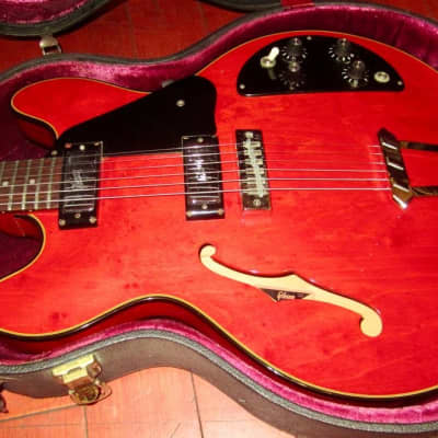 ~1972 Gibson ES-325 Cherry Red w Original Hardshell Case image 7