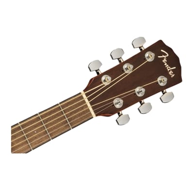 Fender CD-140SCE Dreadnought, Walnut Fingerboard, Natural w/case Acoustic Guitar image 4