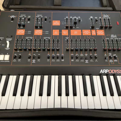 Korg ARP Odyssey Rev3 37-Slim Key Duophonic Analog Synthesizer 2015 - Present - Black/Orange
