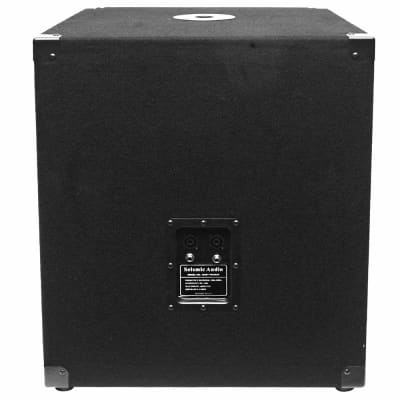 15" Pro Audio Subwoofer Cabinet PA DJ PRO Audio Band Speaker New Sub woofer 300W image 4