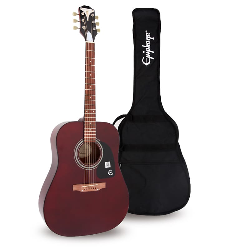 ギター　エピフォン　PRO-1 ワインレッド Epiphone Acoustic Guitar PRO-1 Wine Red (EAPRWRCH1) | Reverb