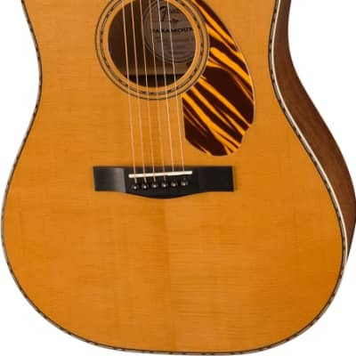 Fender PD-220E Dreadnought Acoustic Guitar. Ovangkol Fingerboard, Natural image 5