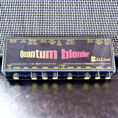 K&K Sound Quantum Blender preamp/mixer image 1
