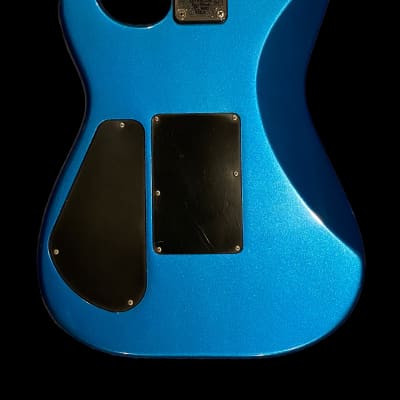 Charvel Model 3A - Circa 1987 1988 - Electric Blue - Made in Japan - MIJ - w/ OHSC image 5