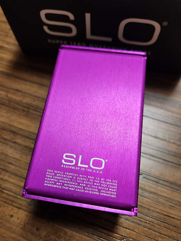 Soldano SLO Pedal Limited Edition 2022 - Anodized Purple