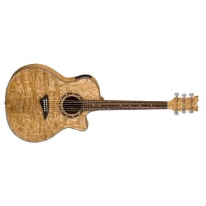 Luna Gypsy Quilt Ash Acoustic-Electric Natural