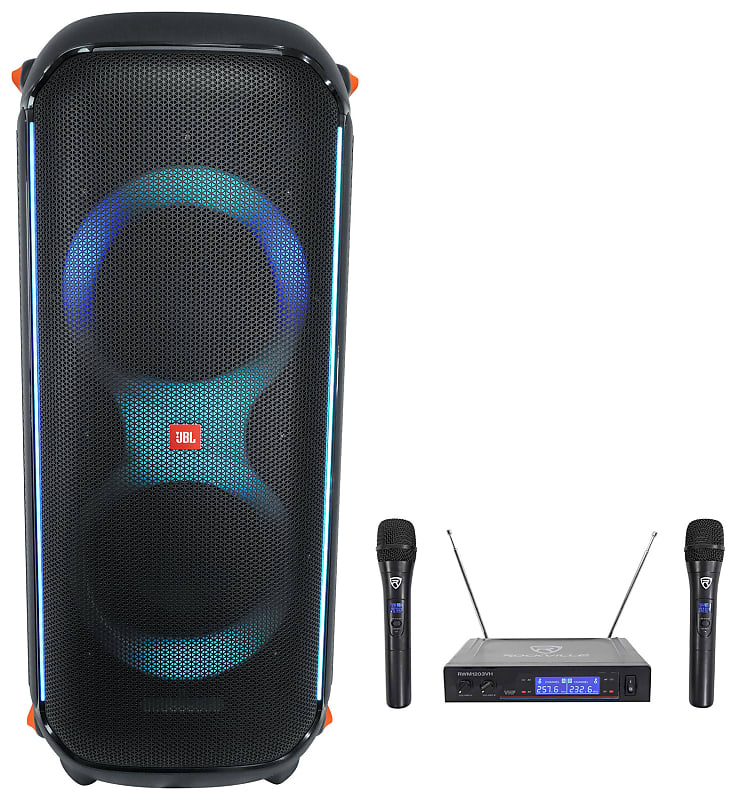 JBL PARTYBOX710 PartyBox 710 Splashproof IPX4 Portable Bluetooth Speaker  With LED Lights