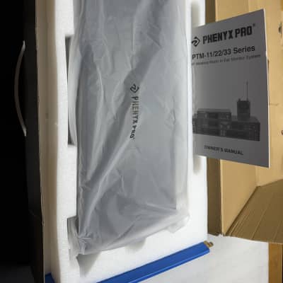 Phenyx Pro PTM-33 UHF Quad Channel Mono Wireless in Ear Monitor System image 5