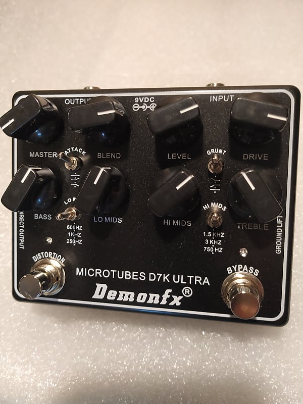 ベース DemonFX Microtubes D7K ULTRA Demonfx Microtubes D7K Ultra V2 Bass Preamp Pedal - Etsy