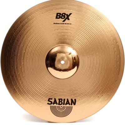 Sabian 18 inch B8X Medium Crash Cymbal image 1