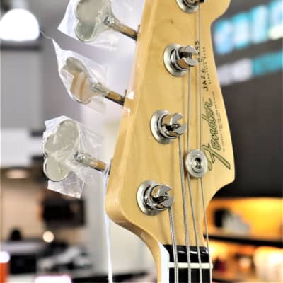 Fender Rarities Flame Ash Top Jazz Bass Red Burst image 9