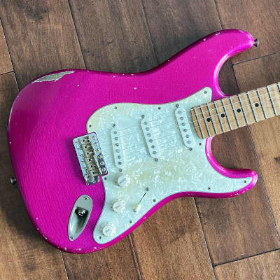 Xotic California Classic XSC-1 Electric Guitar Candy Pink Sparkle 3095 for sale