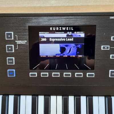 Kurzweil PC4-7 76-Key Performance Controller 2020 - Present - Black