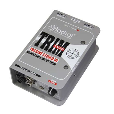 Radial Engneering Trim-Two Passive Stereo Direct DI Box with Level Control image 2