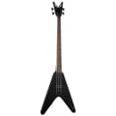 Dean Model VM V Metalman 4-String Electric Bass Guitar in Classic Black