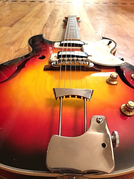 Rare Aria Diamond 1202T Hollow Body guitar