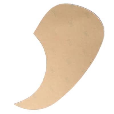 WD Music Acoustic Pickguard Clear Left Handed image 3