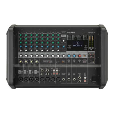 Yamaha EMX7 12-Input Powered Mixer W/ Dual 710 Watt Amp image 1