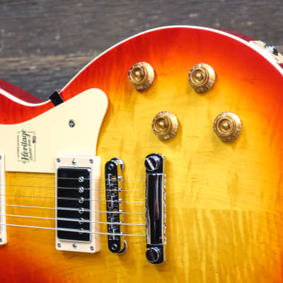 Heritage Standard H-150 Curly Maple Vintage Cherry Sunburst Electric Guitar w/Case image 7
