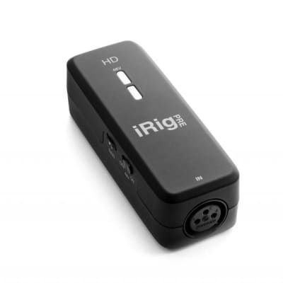 IK Multimedia iRig Pre HD High-definition microphone preamp for iPhone-iPad and Mac-PC image 8