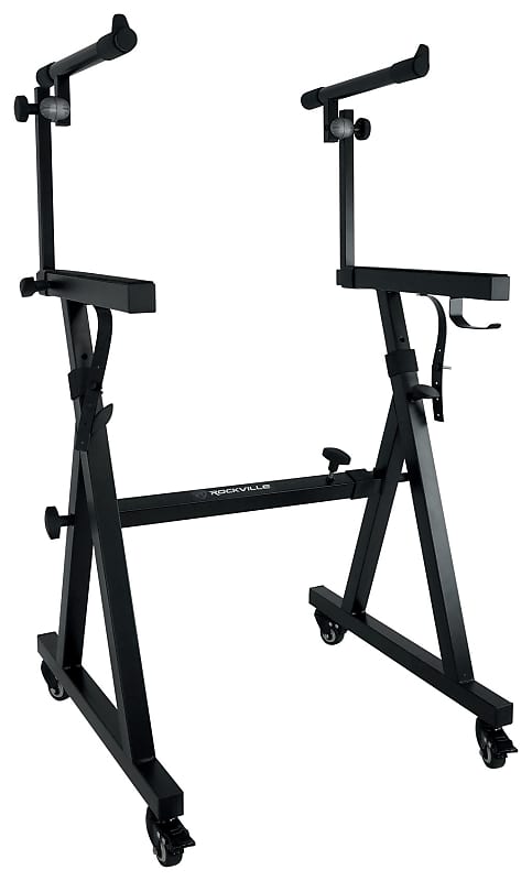 Rockville Portable Mixer Stand - Adjustable Height and Width! (RXS20 )