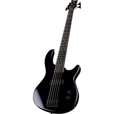 DEAN Edge 09 5-string electric BASS guitar NEW Classic Black w/ Dean Hard Case image 4