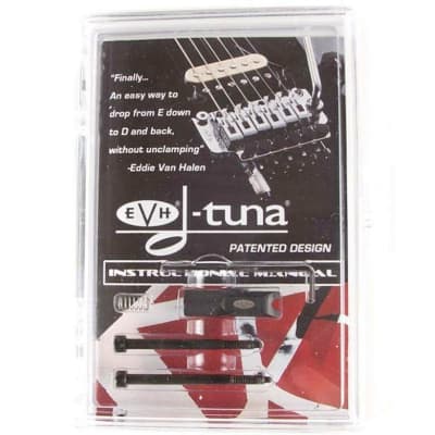 NEW EVH® D-Tuna Drop D Tuning System For Floyd Rose® Tremolo Bridges - BLACK image 2