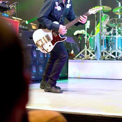 Melancon Brad Whitford’s Aerosmith, Telecaster Cajun Gentleman, Authenticated! (#123) 2003 White image 1