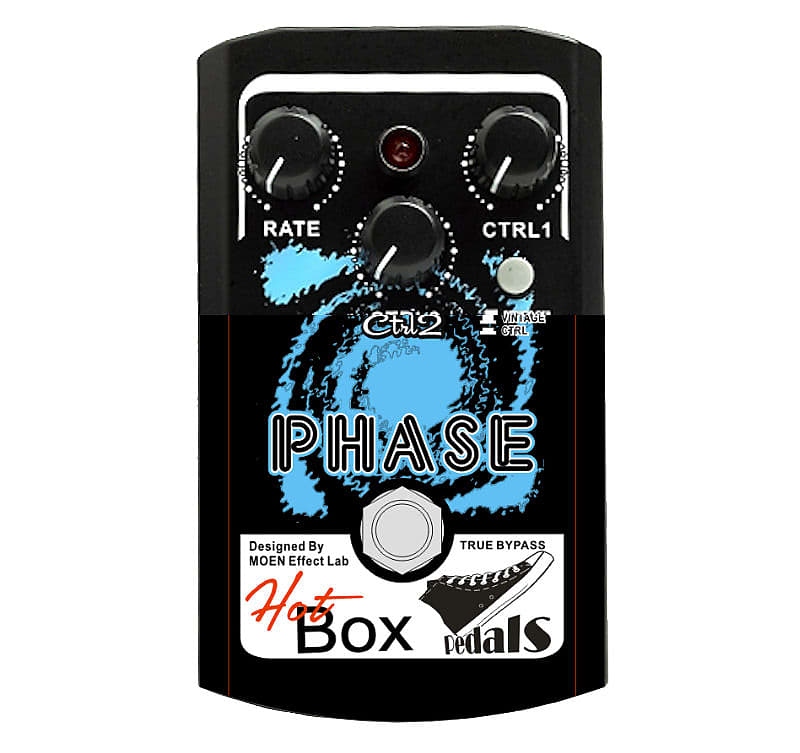 Hot Box Pedals HB-PH PHASE Analog Guitar Effect Pedal True Bypass Superb Quality image 1