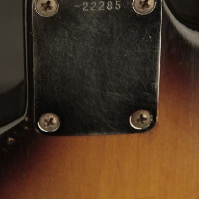 original 1957 Fender Stratocaster Sunburst w/orig. tweed case image 15