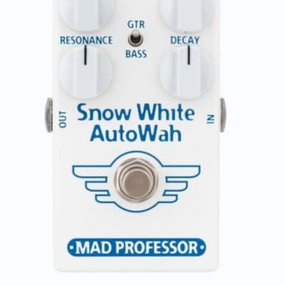 Mad Professor Snow White Auto Wah with Guitar/Bass Switch 2010s - White for sale