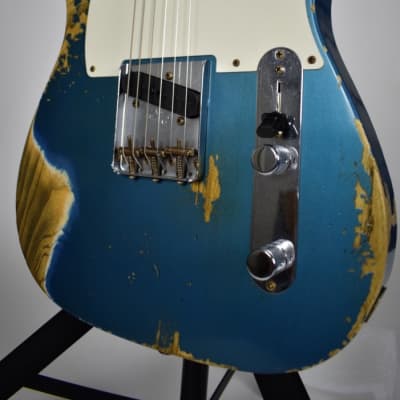 Fender Custom Shop Limited Edition '58 Telecaster - Heavy Relic, Aged Lake Placid Blue image 8