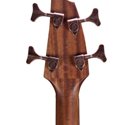 Breedlove Pursuit Exotic S Concerto CE Acoustic Electric Fretless Bass Amber Myrtlewood image 6