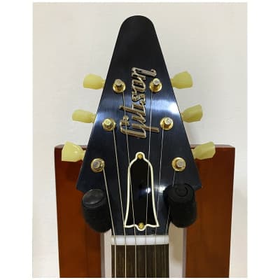 Gibson 58 Korina Flying V White Pickguard VOS Bild 9