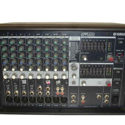 Yamaha EMX212S 12 Channel 200-Watt Powered Analog Mixer | Reverb