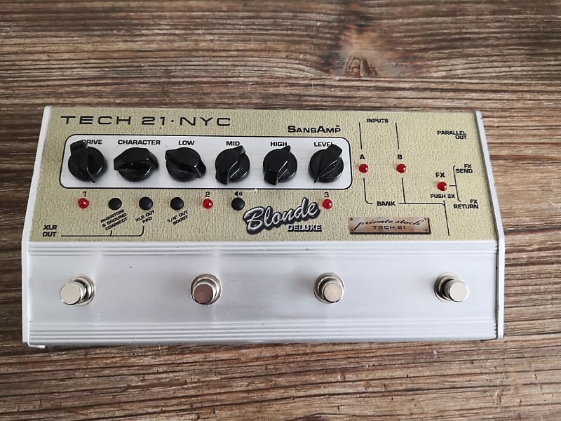 Tech 21 Blonde Deluxe Preamp Fender DI Complete | Reverb