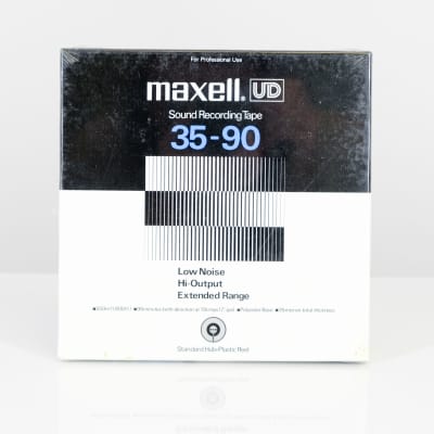 Maxell 1/4 mastering tape - 35-180 XLii - EE 1980s - 10 metal reel