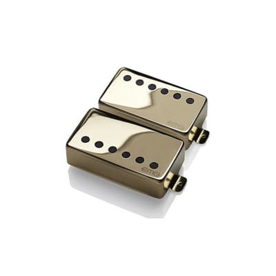 EMG 57/66 Electric Guitar Pickup Set, Gold