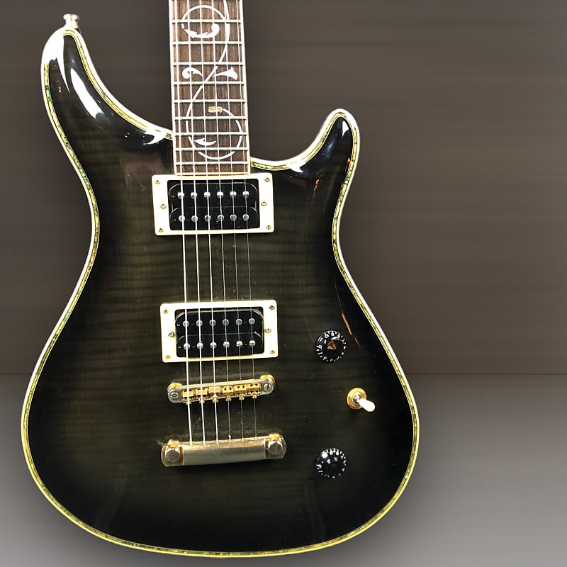 Samick SPG-650 set neck Electric Guitar with vine neck inlay | Reverb