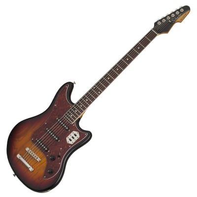 Schecter Guitar Research Hellcat VI Extended-Range Electric Guitar 3-Tone Sunburst image 8