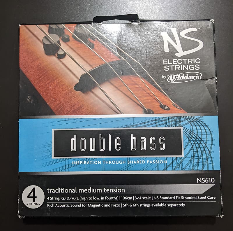 D'Addario NS610 Upright Bass Strings 3/4 image 1