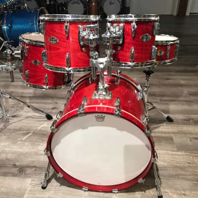 Yamaha Beech Custom Drum Set