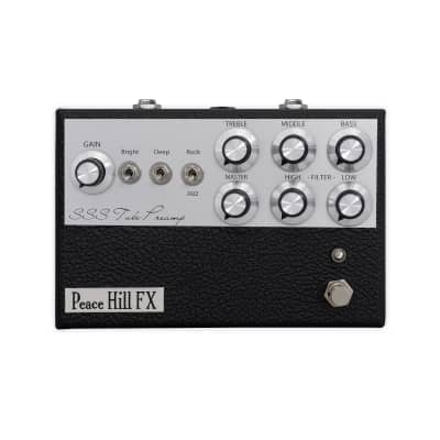 Peace Hill FX TRJM Tube Preamp w/ Foot Switch - Fawn Suede