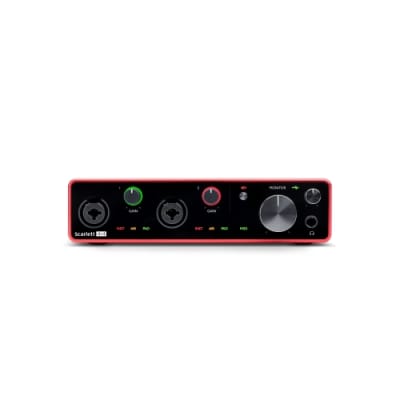Focusrite Scarlett 4i4 4x4 USB Audio Interface 3rd Gen for Musicians/Podcasters image 3