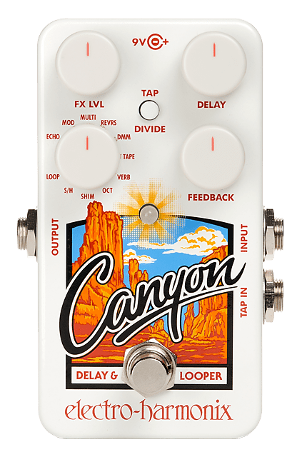 Electro-Harmonix Canyon Delay and Looper 2020 White image 1