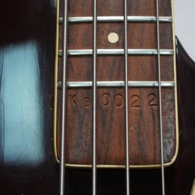 Mosrite 300 Mono Bass Guitar s/n KB0022 early 1970s image 9